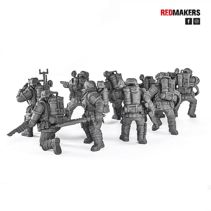 Red Makers Special Forces - Elite squad of the Imperial Force x10 (Custom Order) - product image 3 of 4