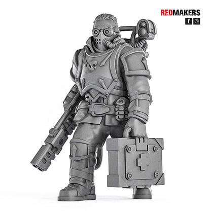 Red Makers Special Forces Officer and Command Squad (Custom Order) - product image 3 of 7