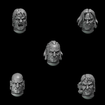 Greytide Studios Crimson Lords - Heads - Multiple Listings (Custom Order) - product image 1 of 10