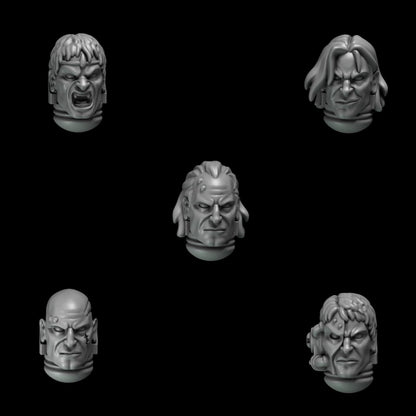 Greytide Studios Crimson Lords - Heads - Multiple Listings (Custom Order) - product image 1 of 10