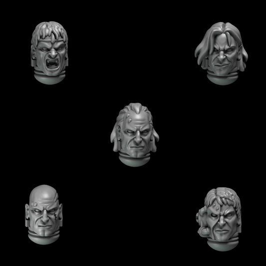 Greytide Studios Crimson Lords - Heads - Multiple Listings (Custom Order) - product image 1 of 10