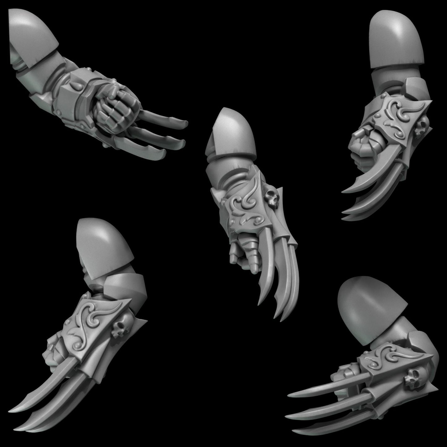 Greytide Studios Crimson Lords - Claws - Multiple Listings (Custom Order) - product image 2 of 5