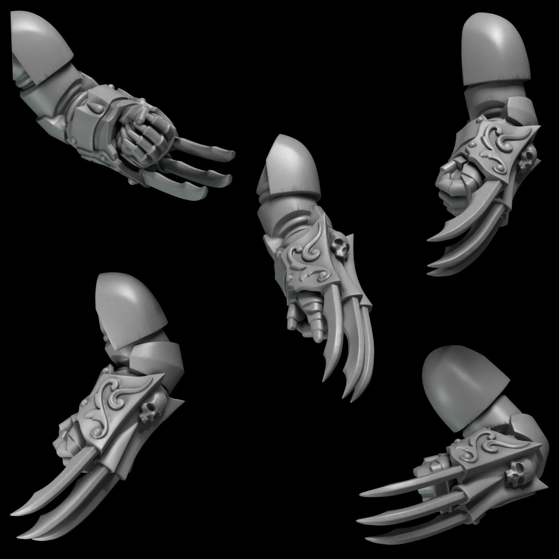 Greytide Studios Crimson Lords - Claws - Multiple Listings (Custom Order) - product image 2 of 5
