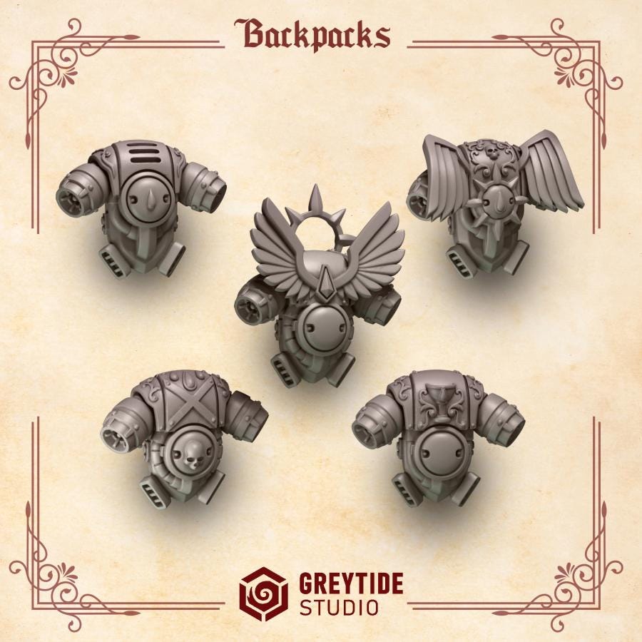 Greytide Studios Crimson Lords - Backpacks (Custom Order) - product image 1 of 3