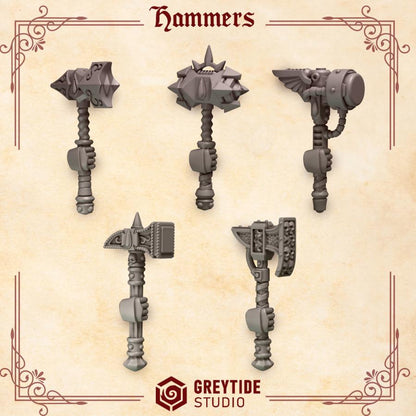 Greytide Studios Crimson Lords - Hammers (Custom Order) - product image 1 of 3