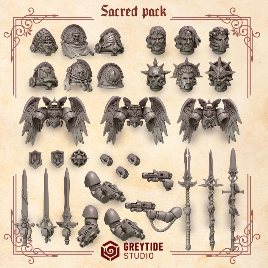 Greytide Studios Crimson Lords - Sacred Pack (Custom Order) - product image 1 of 3