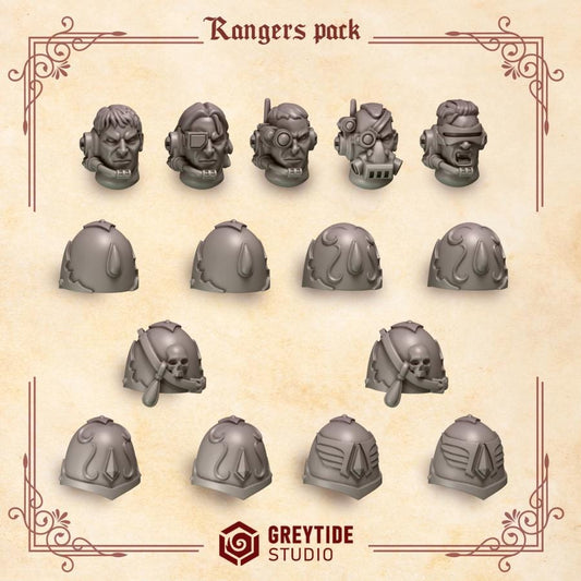 Greytide Studios Crimson Lords - Rangers Pack (Custom Order) - product image 1 of 3