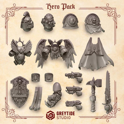 Greytide Studios Crimson Lords - Hero Pack (Custom Order) - product image 1 of 3