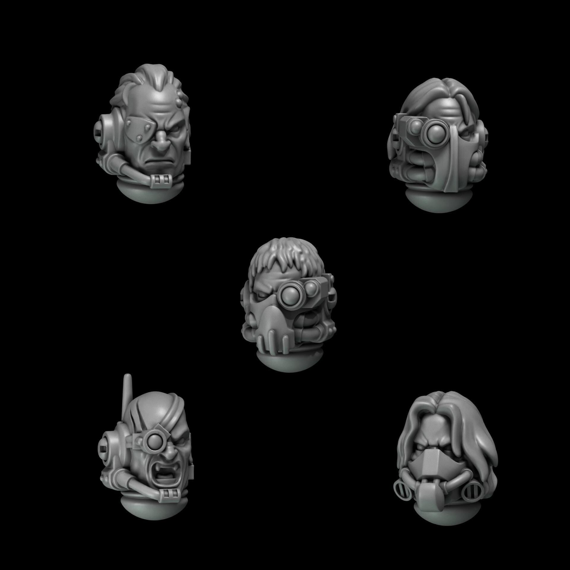 Greytide Studios Crimson Lords - Heads - Multiple Listings (Custom Order) - product image 7 of 10