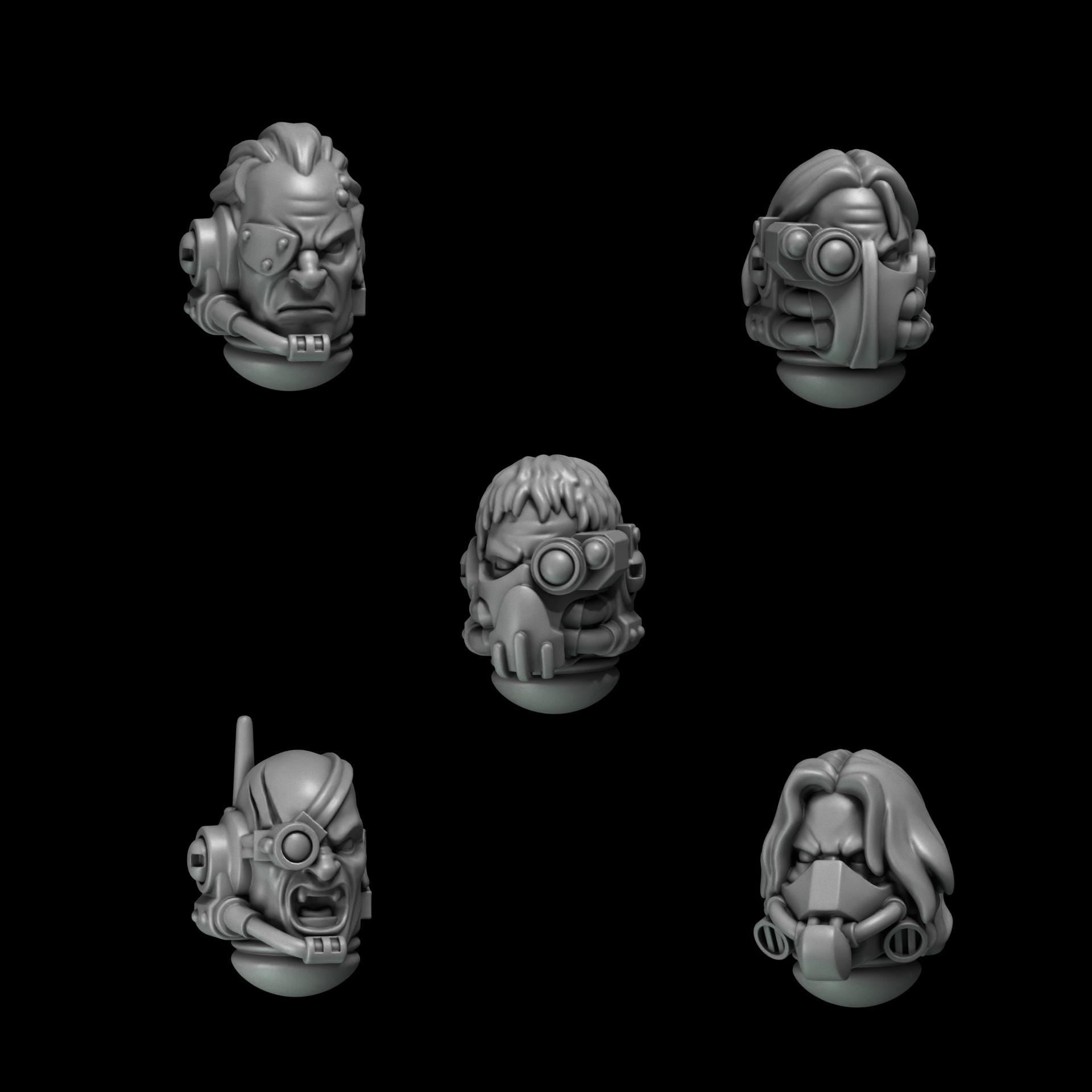 Greytide Studios Crimson Lords - Heads - Multiple Listings (Custom Order) - product image 7 of 10