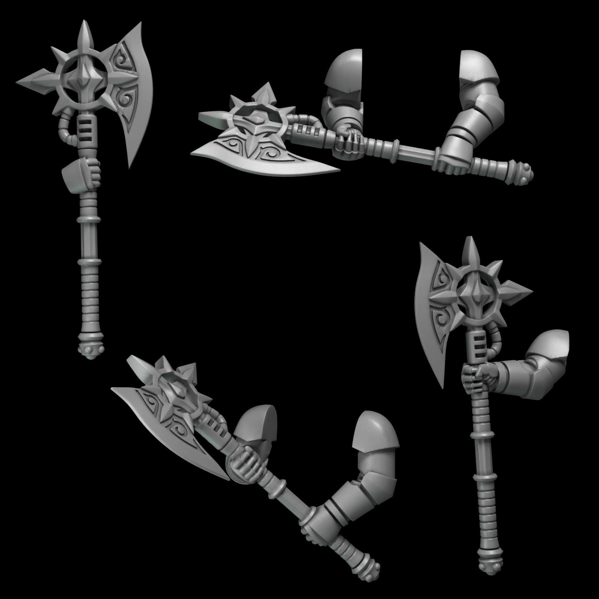 Greytide Studios Crimson Lords - Two-Handed Axes (Custom Order) - product image 1 of 3