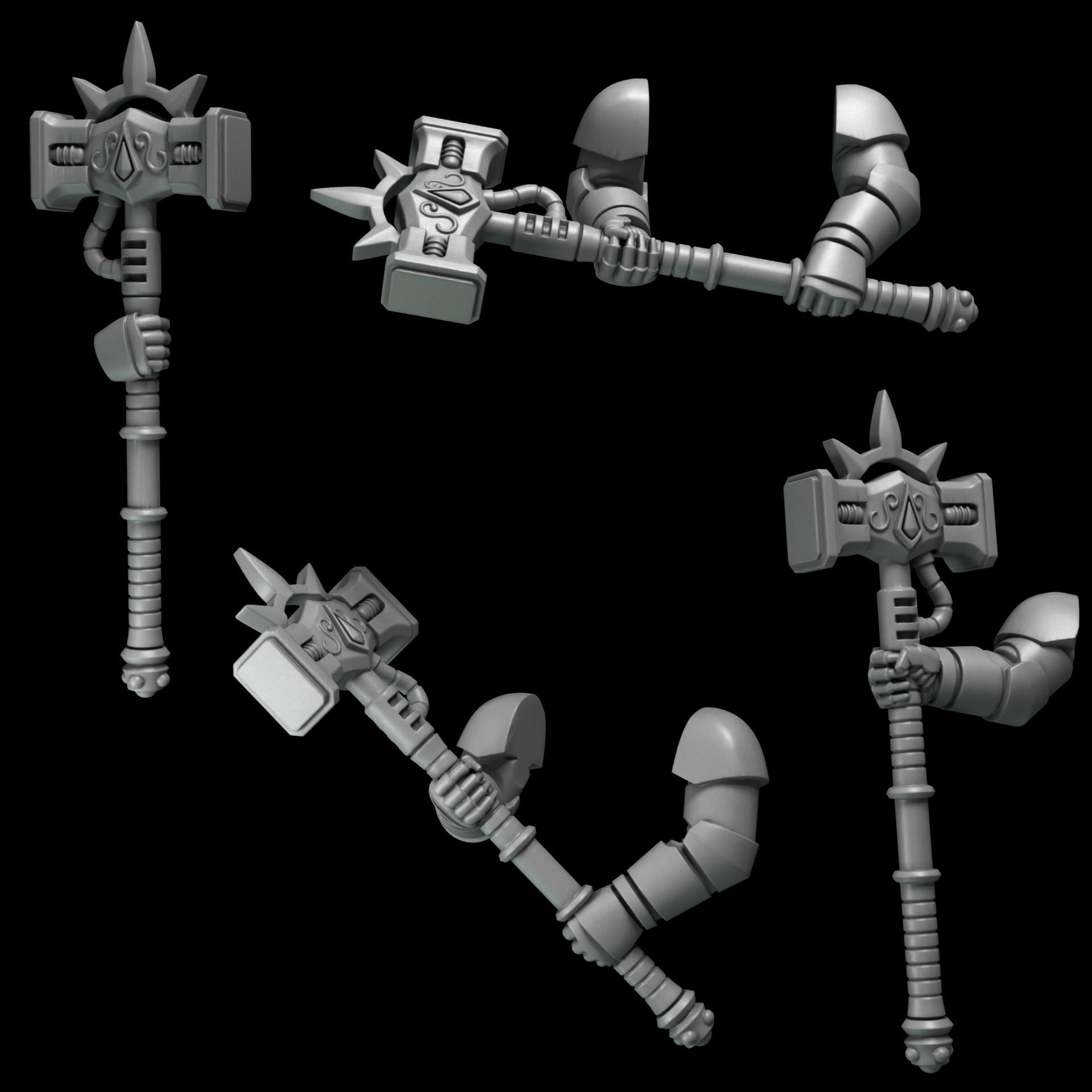 Greytide Studios Crimson Lords - Two-Handed Hammers (Custom Order) - product image 1 of 3