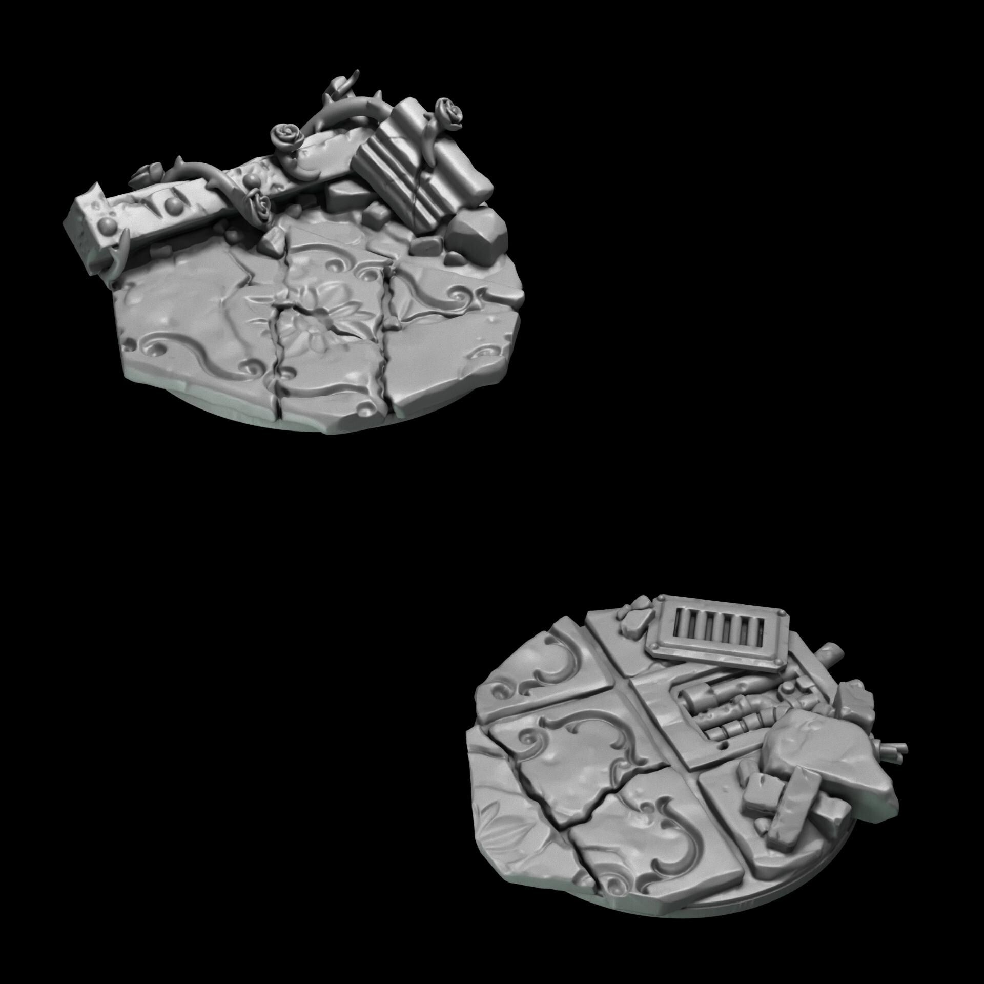 Greytide Studios Crimson Lords - Base Toppers (Custom Order) - product image 2 of 8