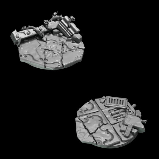 Greytide Studios Crimson Lords - Base Toppers (Custom Order) - product image 2 of 8