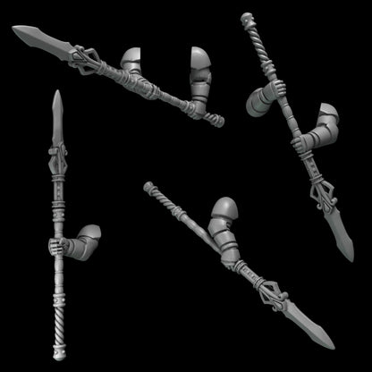 Greytide Studios Crimson Lords - Two-Handed Spears (Custom Order) - product image 4 of 7