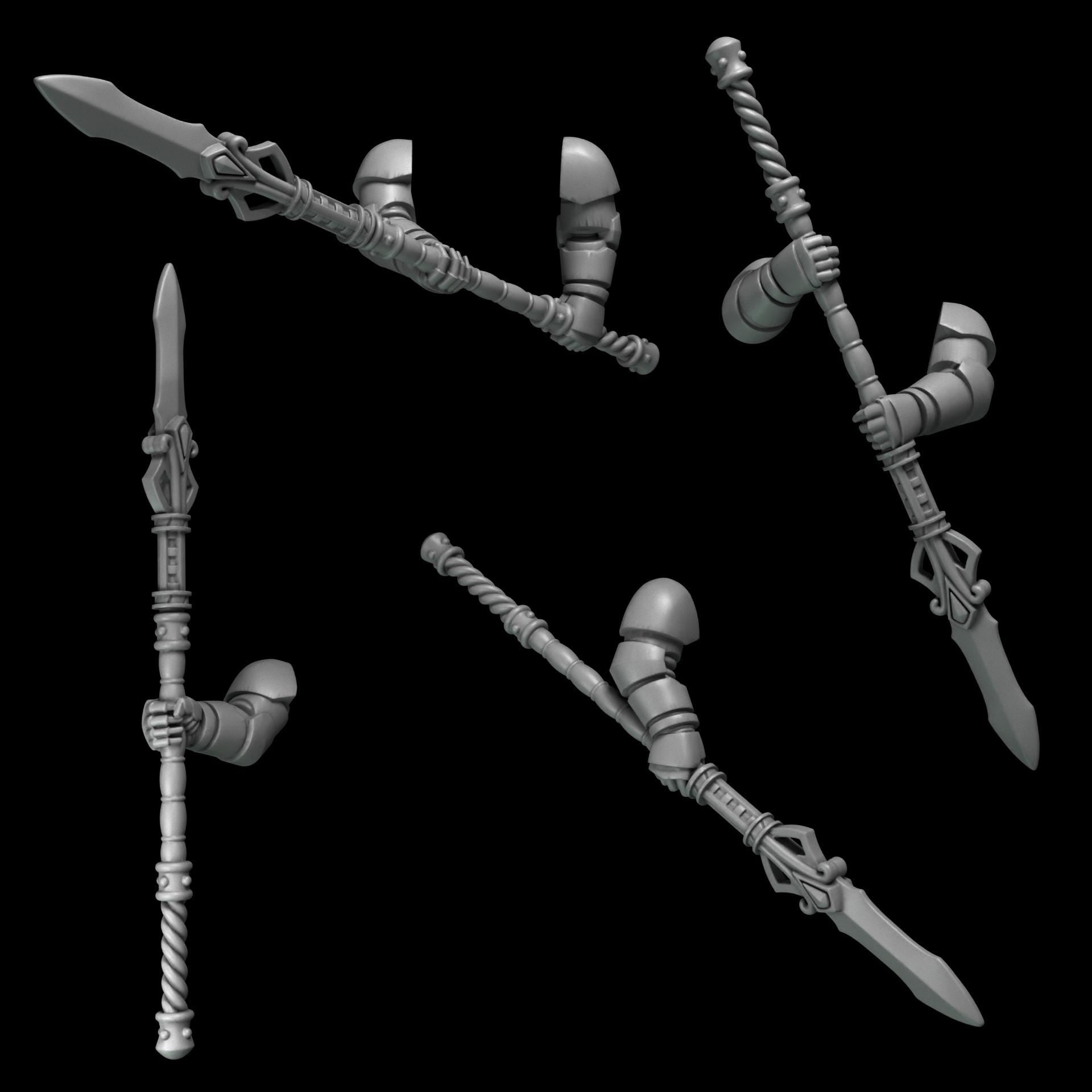 Greytide Studios Crimson Lords - Two-Handed Spears (Custom Order) - product image 4 of 7