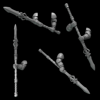Greytide Studios Crimson Lords - Two-Handed Spears (Custom Order) - product image 4 of 7