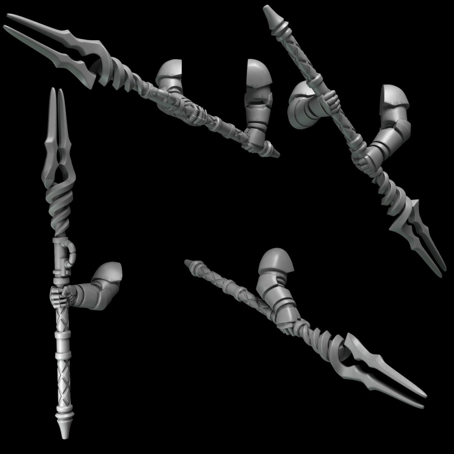 Greytide Studios Crimson Lords - Two-Handed Spears (Custom Order) - product image 2 of 7
