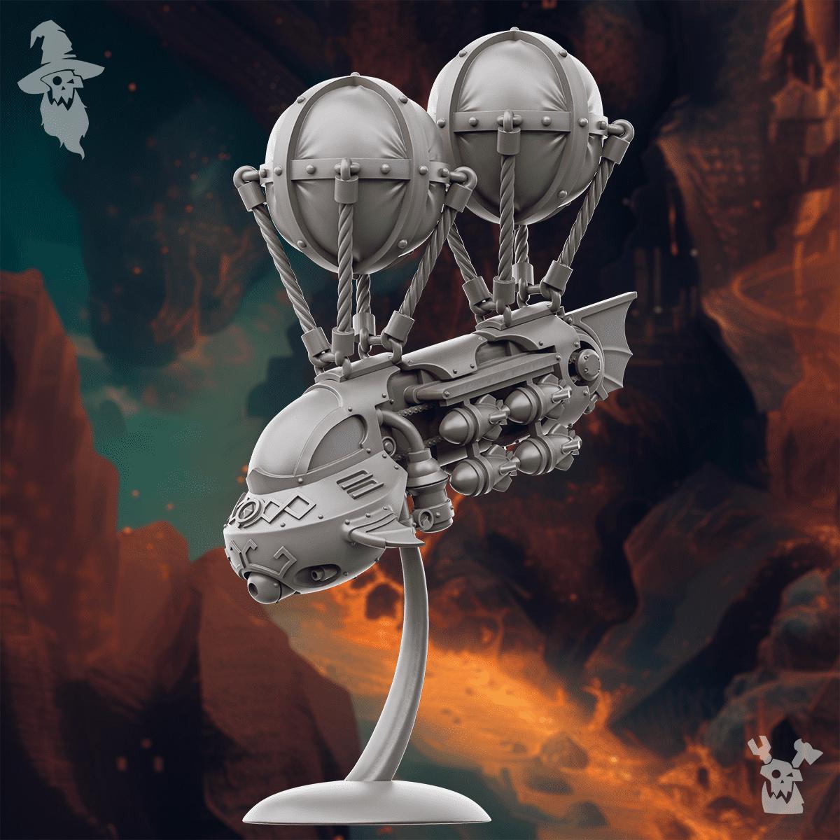 DakkaDakka Steelhill Dwarf Steam Bomber (Custom Order) - product image 1 of 4