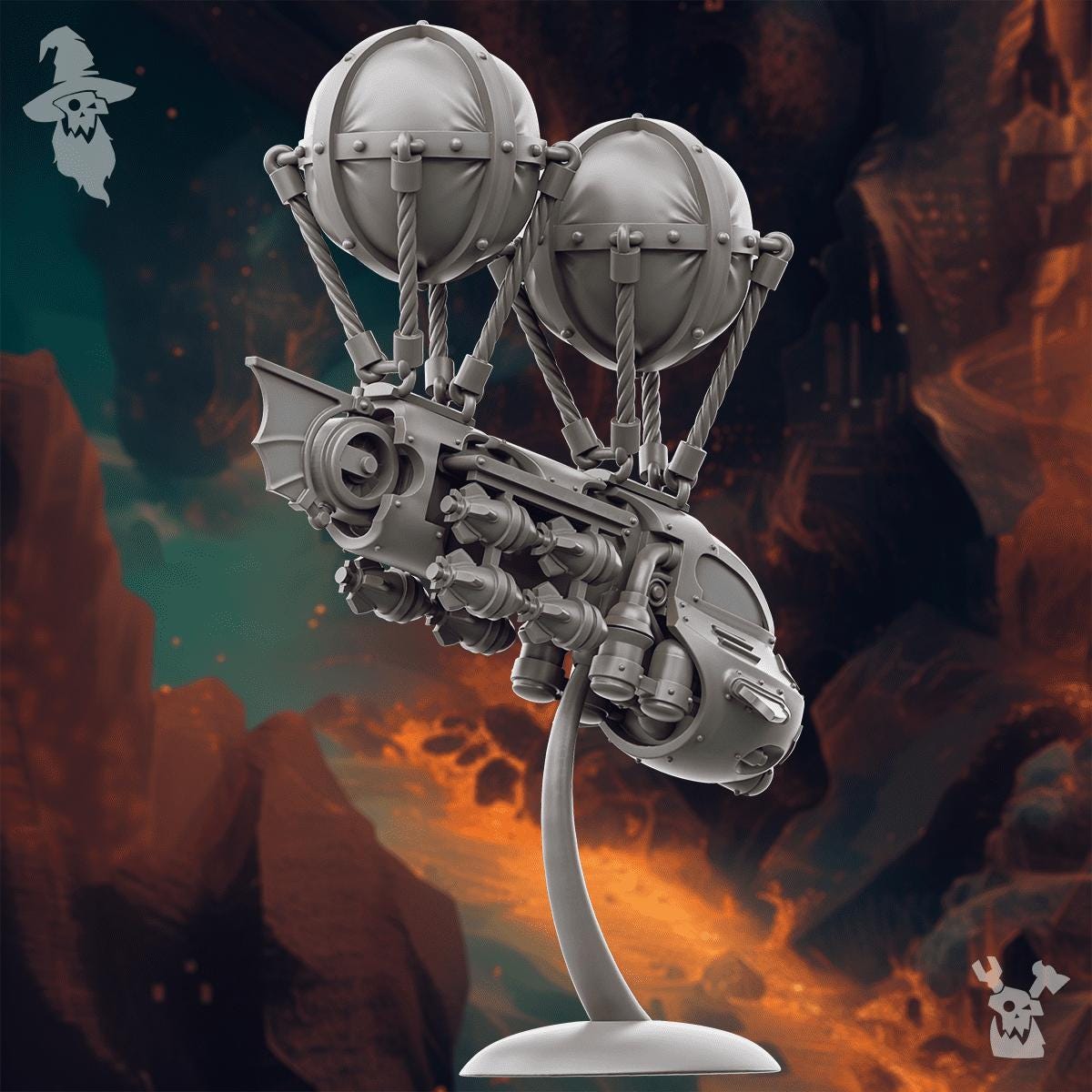 DakkaDakka Steelhill Dwarf Steam Bomber (Custom Order) - product image 3 of 4