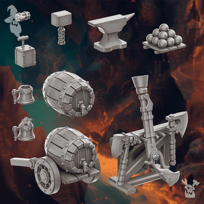 DakkaDakka Grimworld Decor Set (Custom Order) - product image 2 of 2