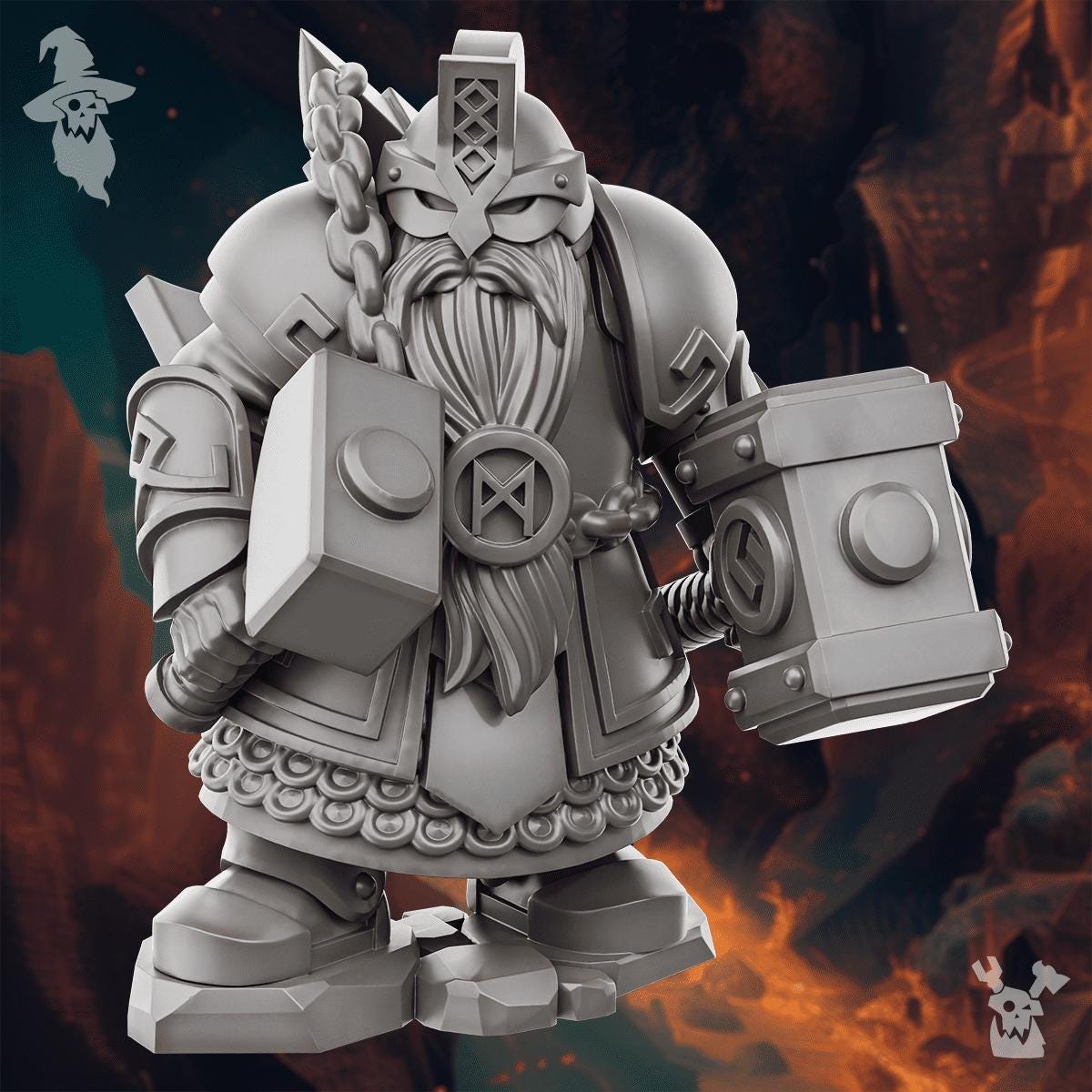 DakkaDakka Steelhill Rune Smith (Custom Order) - product image 1 of 4