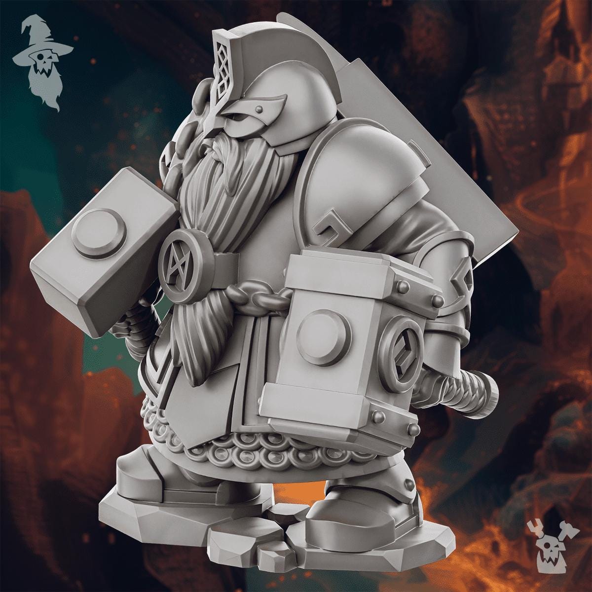 DakkaDakka Steelhill Rune Smith (Custom Order) - product image 2 of 4