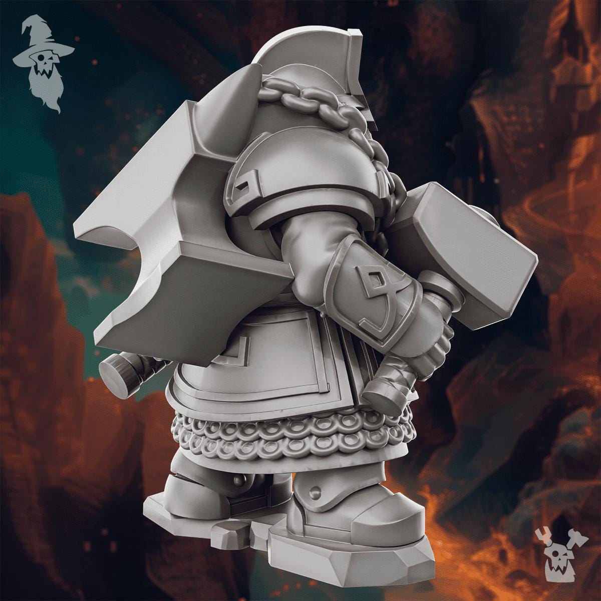DakkaDakka Steelhill Rune Smith (Custom Order) - product image 4 of 4