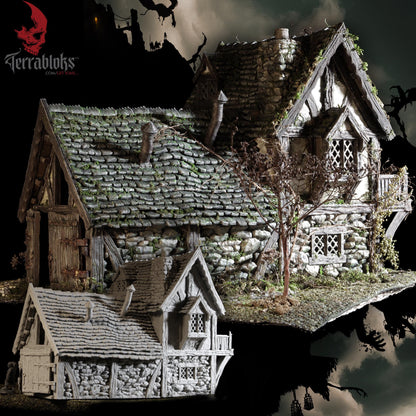 Fanny's Smoked Kipper House Wargaming Terrain 28mm / 32mm - Printed on FDM Bambu Lab X1 Carbon (Custom Order) - product image 5 of 10