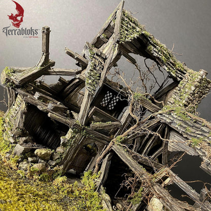 Fanny's Smoked Kipper House Wargaming Terrain 28mm / 32mm - Printed on FDM Bambu Lab X1 Carbon (Custom Order) - product image 9 of 10