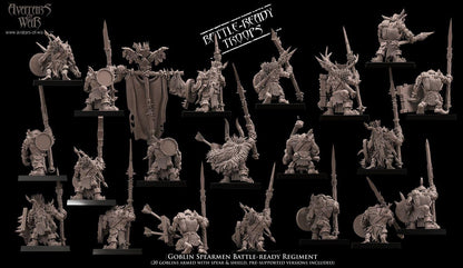 Avatars of War Goblin Spearmen Regiment - Fantasy / D&D (Custom Order) - product image 4 of 4