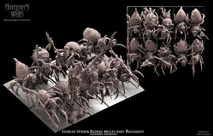 Avatars of War Goblin Spider Riders Regiment - Fantasy / D&D (Custom Order) - product image 3 of 10