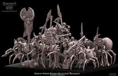 Avatars of War Goblin Spider Riders Regiment - Fantasy / D&D (Custom Order) - product image 1 of 10