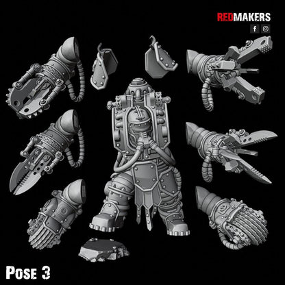 Red Makers Abhuman Wardens x5 (Custom Order) - product image 8 of 10