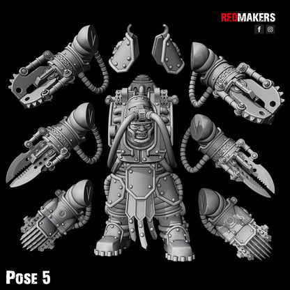 Red Makers Abhuman Wardens x5 (Custom Order) - product image 10 of 10