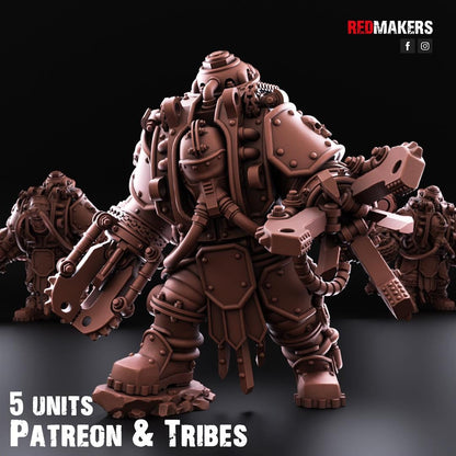Red Makers Abhuman Wardens x5 (Custom Order) - product image 1 of 10