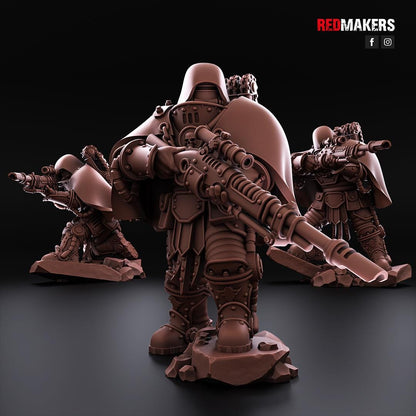Red Makers Solar Guard Snipers x3 (Custom Order) - product image 1 of 5