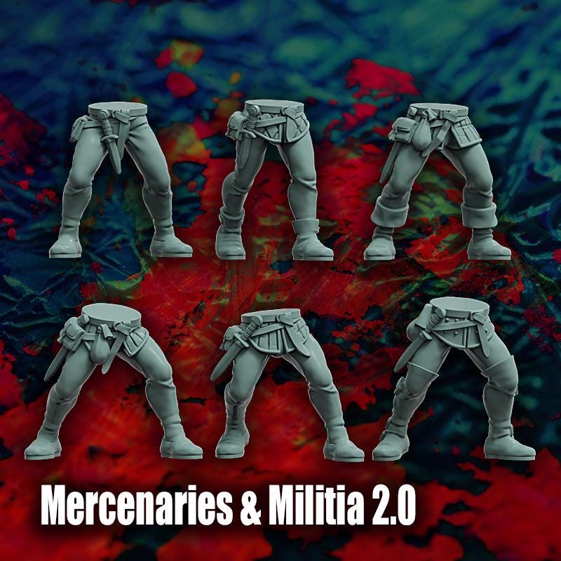 Fantasy Mercenaries and Militia 2.0 - Reptilian Overlords (Custom Order) - product image 4 of 5