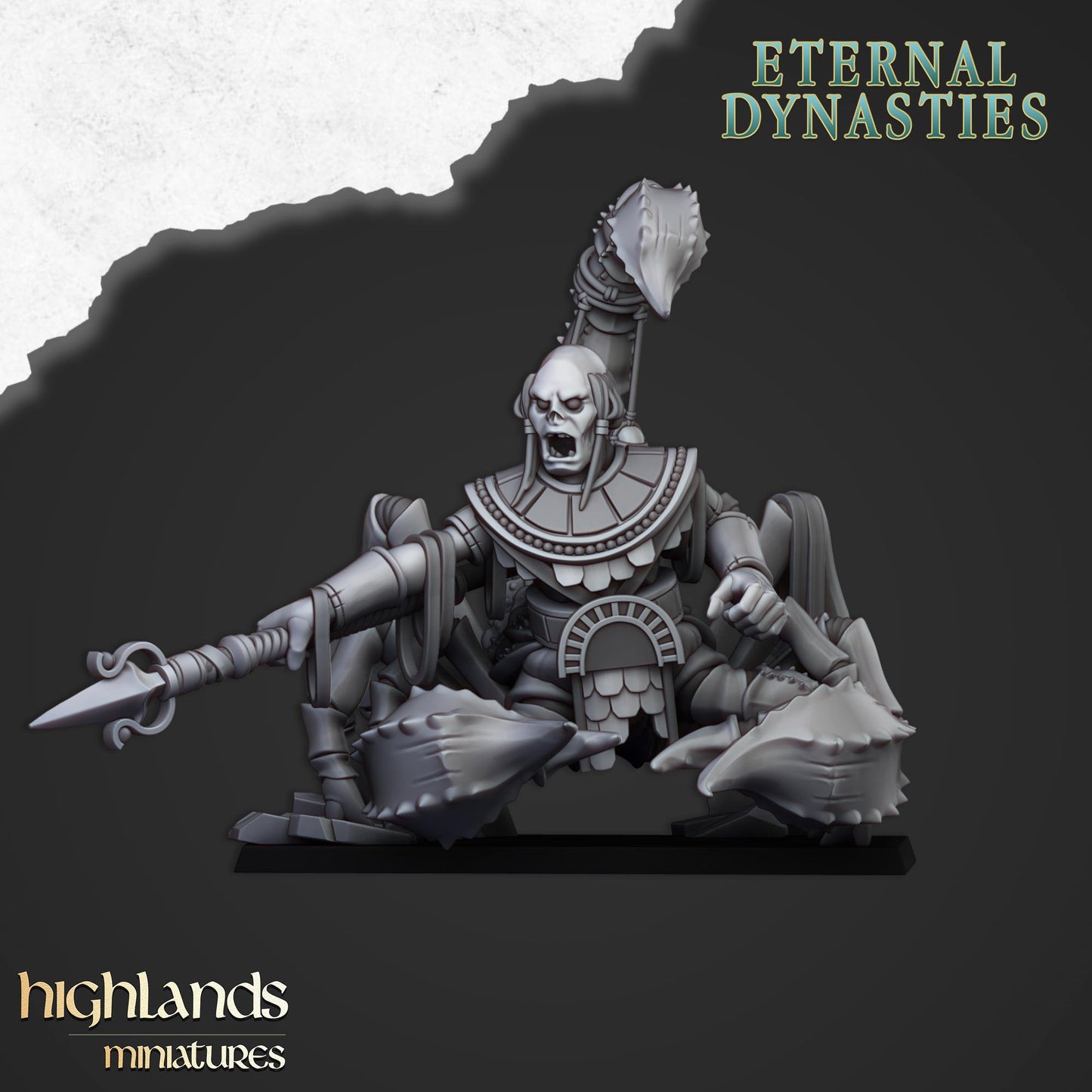 Highland Miniatures Eternal Scorpion - Fantasy / D&D (Custom Order) - product image 1 of 2
