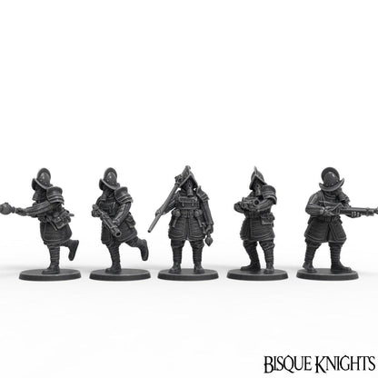Saint Decent Mage Hunters w/Matchlocks x12 - Trench  Designer (Custom Order) - product image 2 of 3