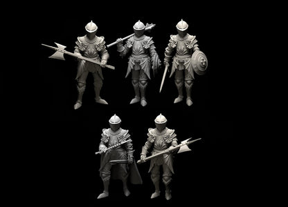 Saint Decent Queens Guard Knights x5 - Trench  Designer (Custom Order) - product image 1 of 2