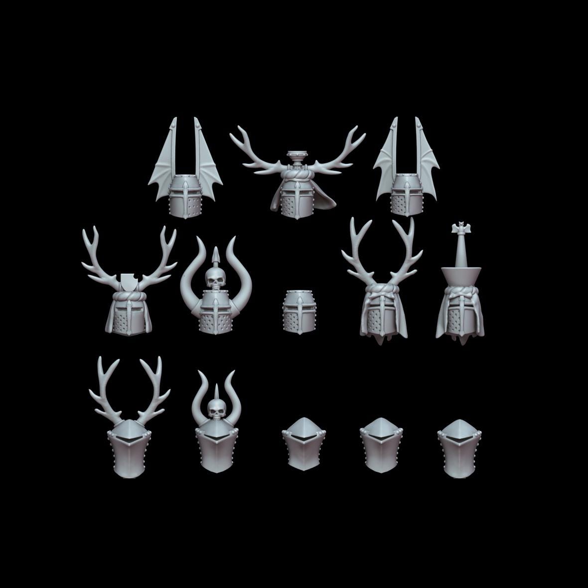 Saint Decent Frog & Great Helms Head Pack x20 - Trench  Designer (Custom Order) - product image