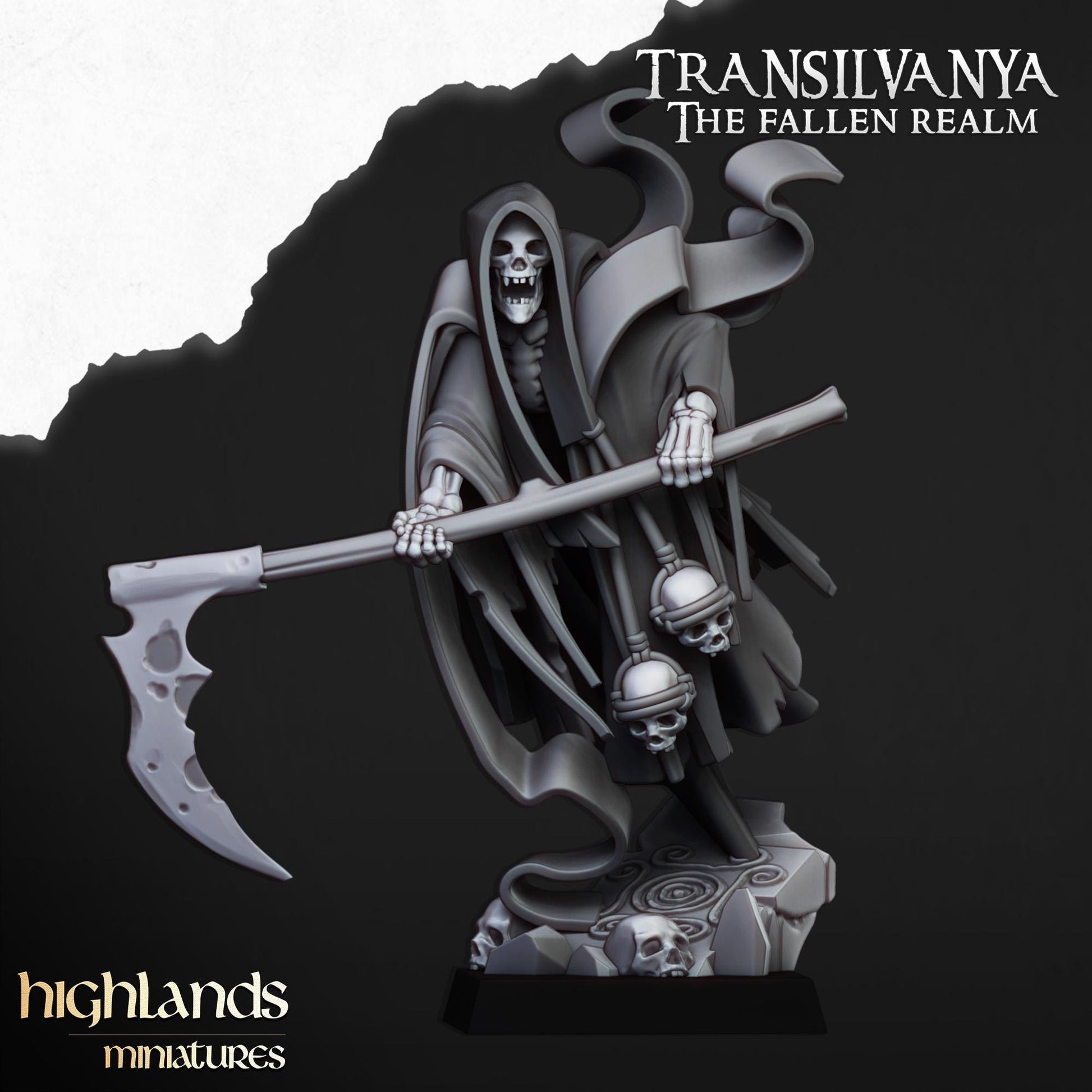 Highland Miniatures Grim Reaper - Fantasy / D&D (Custom Order) - product image 1 of 2
