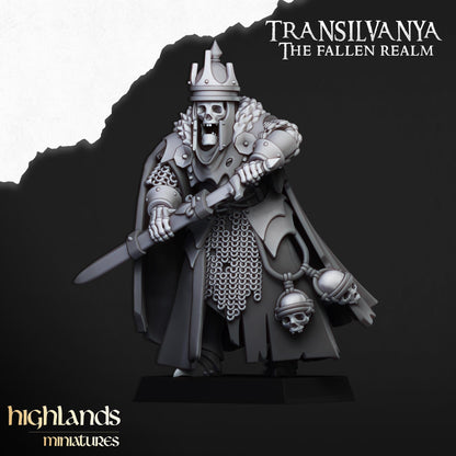 Highland Miniatures Skeletal Lord - Fantasy / D&D (Custom Order) - product image 3 of 3