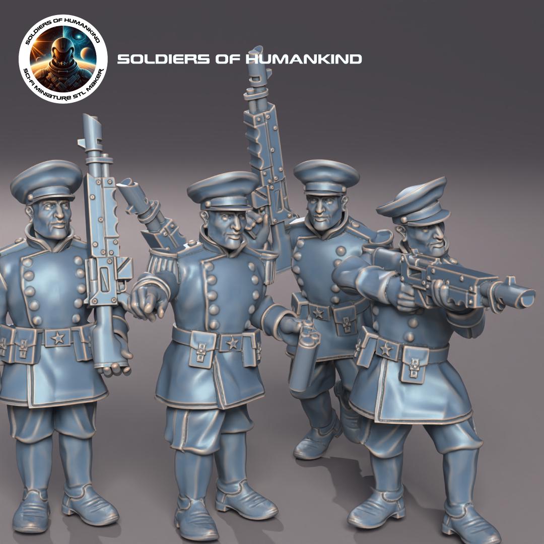 Soldiers of Humandkind Parade Uniform Troops (Custom Order) - product image 2 of 4
