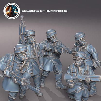 Soldiers of Humandkind Megapolis Defenders Squad (Custom Order) - product image 1 of 4