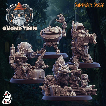 Gnome Team (Steampunk Style) Designed by UGNI Miniatures - Fantasy Football - product image 9 of 10