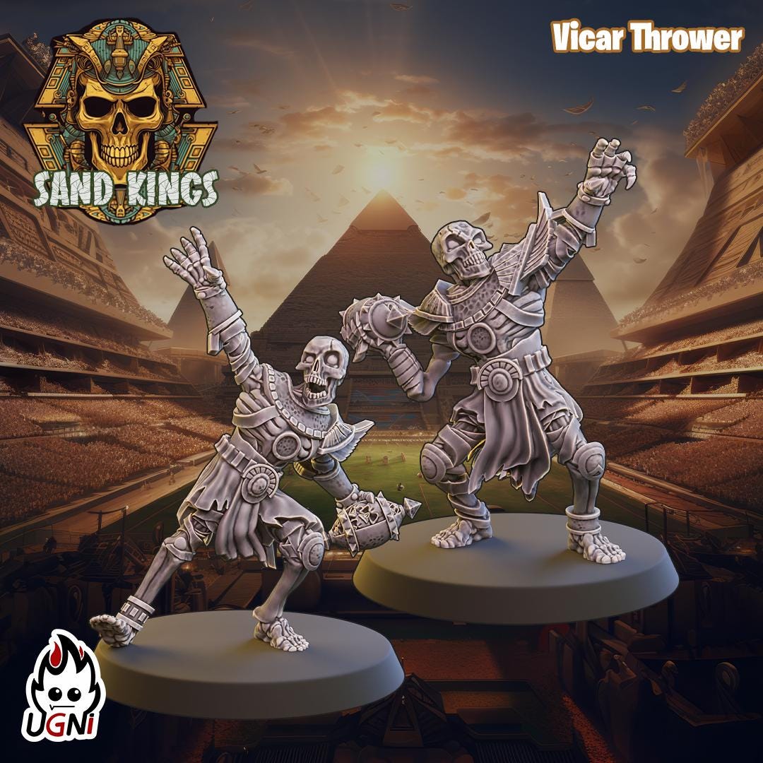 Sand Kings Team (Regular Style) Designed by UGNI Miniatures - Fantasy Football - product image 4 of 9