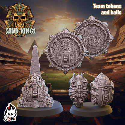 Sand Kings Team (Regular Style) Designed by UGNI Miniatures - Fantasy Football - product image 7 of 9