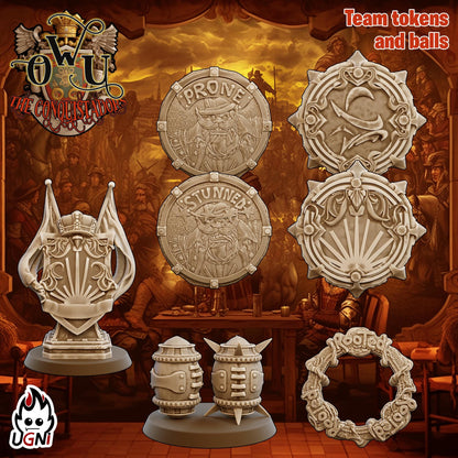 OWU Team (Conquistador Style) Designed by UGNI Miniatures - Fantasy Football - product image 7 of 9